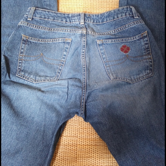 Vintage JNCO Bell Bottom Jeans Sz 7 - Picture 8 of 9